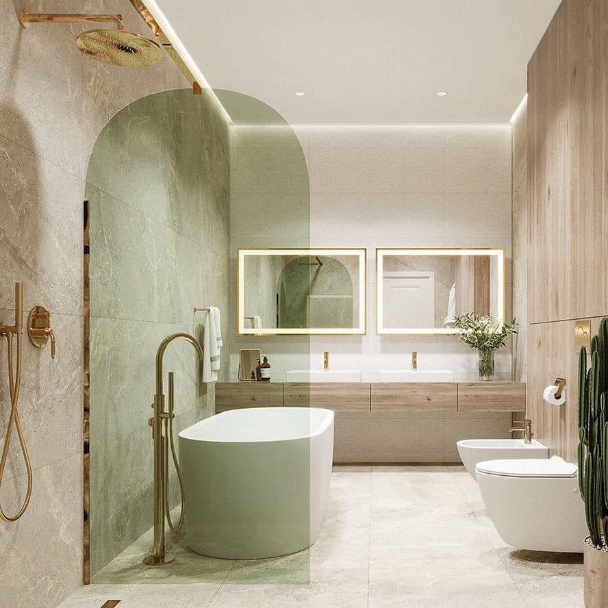 LED Mirror Rectangle-MIRREC1800*900