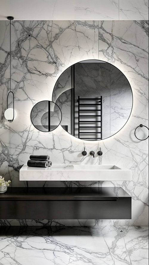 LED Mirror in Round Shape- MIRO1200