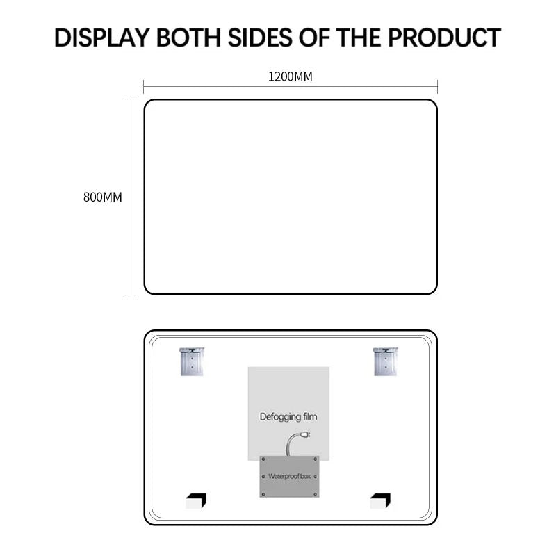 Bathroom Mirror Rectangle L001 -1200*800