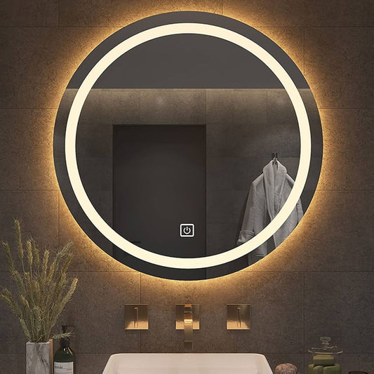 LED Mirror X-202 Round 800 Frontlit
