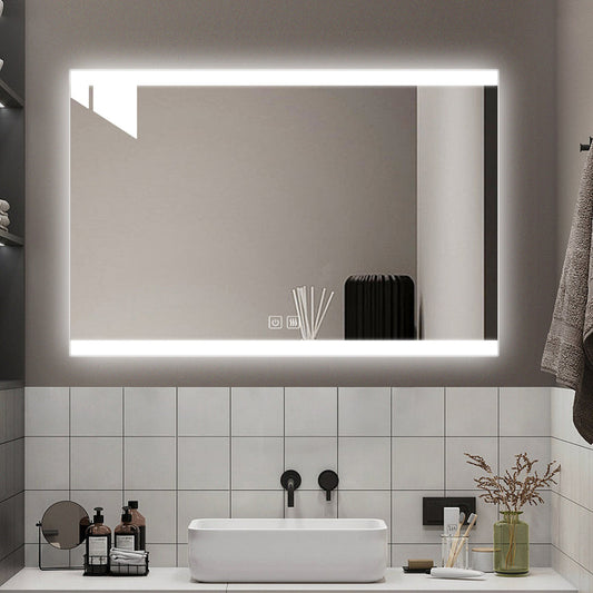 Mirror in Rectangle Shape with LED- MIRE1500