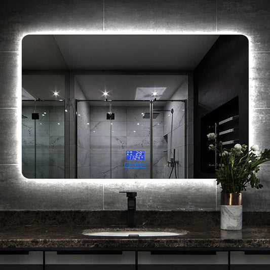 LED Mirror Rectangle-800*600 Blue Tooth