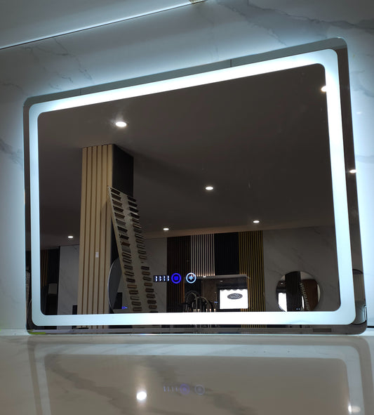 Mirror in Rectangle Shape with LED- MIRE800