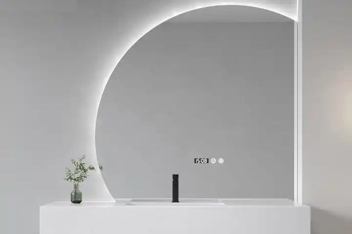 LED Mirror in Quater shape- MIRQM750