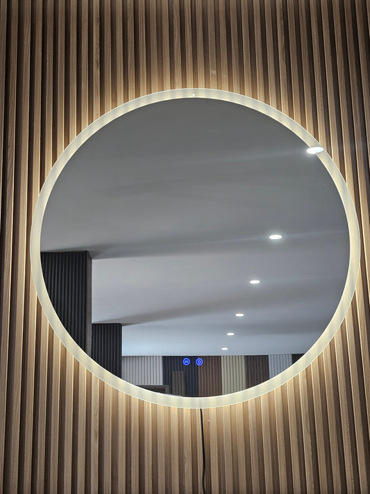 Mirror in Round Shape with LED- MIRO1200