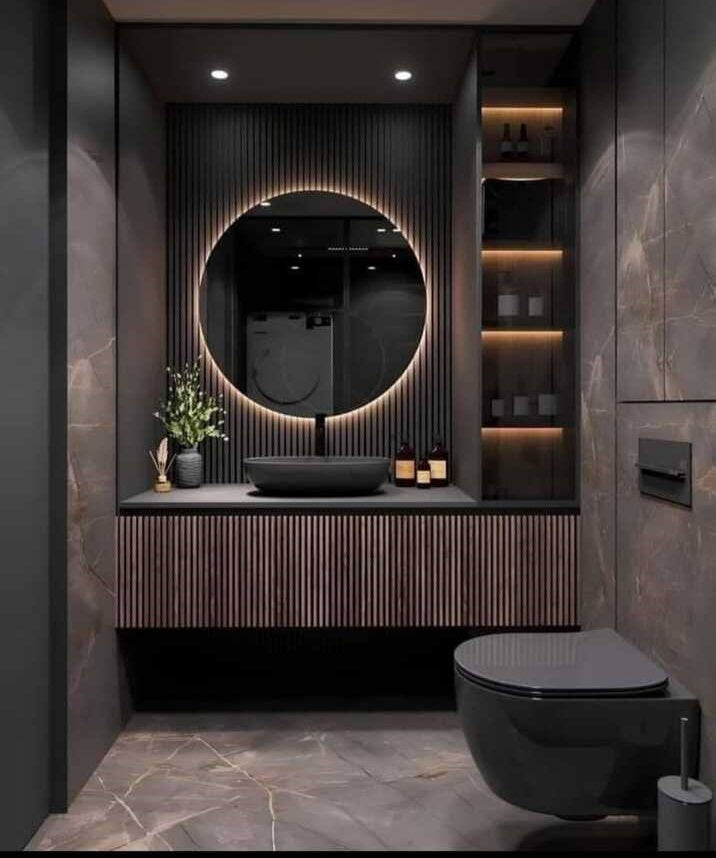 LED Mirror X-201 Round 900 Backlit