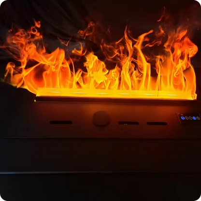 Fake Fumes Electrical Fireplace - Water vapor Flames